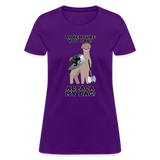 Alpaca My Bag Ax Version - Women's T-Shirt - purple