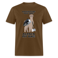 Alpaca My Bag Ax Version - Unisex Classic T-Shirt - brown