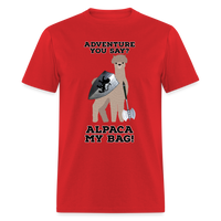 Alpaca My Bag Ax Version - Unisex Classic T-Shirt - red