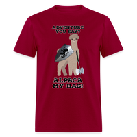 Alpaca My Bag Ax Version - Unisex Classic T-Shirt - dark red