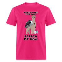 Alpaca My Bag Ax Version - Unisex Classic T-Shirt - fuchsia