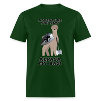 Alpaca My Bag Ax Version - Unisex Classic T-Shirt - forest green