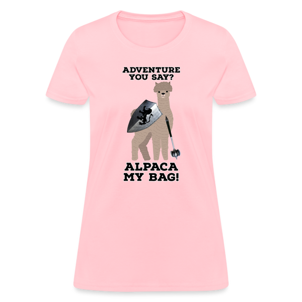 Alpaca My Bag Mace Version - Women's T-Shirt - pink
