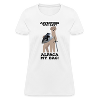 Alpaca My Bag Sword Version - Women's T-Shirt - white