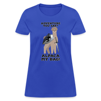 Alpaca My Bag Sword Version - Women's T-Shirt - royal blue