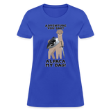 Alpaca My Bag Sword Version - Women's T-Shirt - royal blue