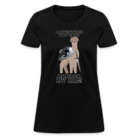 Alpaca My Bag Sword Version - Women's T-Shirt - black
