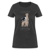 Alpaca My Bag Sword Version - Women's T-Shirt - heather black