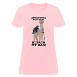 Alpaca My Bag Sword Version - Women's T-Shirt - pink