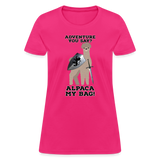 Alpaca My Bag Sword Version - Women's T-Shirt - fuchsia