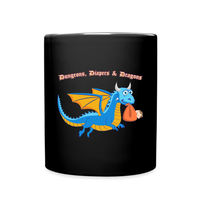 Blue Dungeons, Diapers, & Dragon's Mug - black