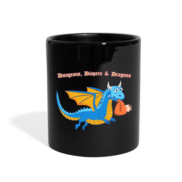 Blue Dungeons, Diapers, & Dragon's Mug - black