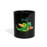 Green Papa Dungeons, Diapers, & Dragon's Mug - black