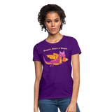 Dungeons, Diapers, & Dragon's Women's T-Shirt - purple