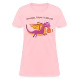 Dungeons, Diapers, & Dragon's Women's T-Shirt - pink