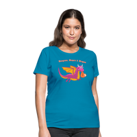Dungeons, Diapers, & Dragon's Women's T-Shirt - turquoise