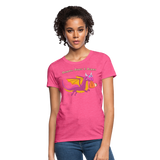 Dungeons, Diapers, & Dragon's Women's T-Shirt - heather pink