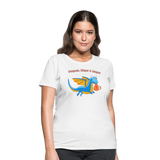 Blue Dungeons, Diapers, & Dragons Women's T-Shirt - white