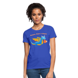 Blue Dungeons, Diapers, & Dragons Women's T-Shirt - royal blue