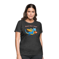 Blue Dungeons, Diapers, & Dragons Women's T-Shirt - heather black