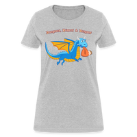 Blue Dungeons, Diapers, & Dragons Women's T-Shirt - heather gray