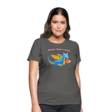 Blue Dungeons, Diapers, & Dragons Women's T-Shirt - charcoal