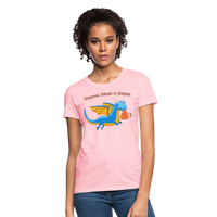 Blue Dungeons, Diapers, & Dragons Women's T-Shirt - pink