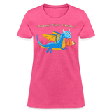 Blue Dungeons, Diapers, & Dragons Women's T-Shirt - heather pink