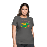 Green Dungeons, Diapers, & Dragons Women's T-Shirt - charcoal