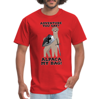 Alpaca My Bag Sword Version Unisex Classic T-Shirt - red