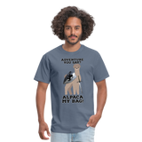 Alpaca My Bag Sword Version Unisex Classic T-Shirt - denim