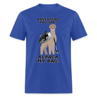 Alpaca My Bag Mace Version Unisex Classic T-Shirt - royal blue