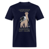 Alpaca My Bag Mace Version Unisex Classic T-Shirt - navy