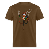Caffiend™ Unisex Classic T-Shirt - brown