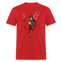 Caffiend™ Unisex Classic T-Shirt - red