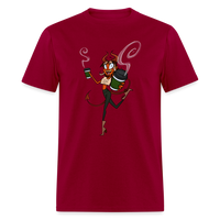 Caffiend™ Unisex Classic T-Shirt - dark red