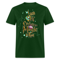 I am 9 3/4 Certain Magic Exists Unisex Classic T-Shirt - forest green