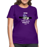 Pass the Deadman Test Women's T-Shirt - purple
