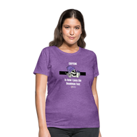 Pass the Deadman Test Women's T-Shirt - purple heather
