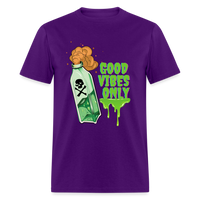Toxic Vibes Only Poison Unisex T-Shirt - purple