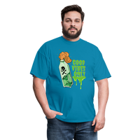 Toxic Vibes Only Poison Unisex T-Shirt - turquoise