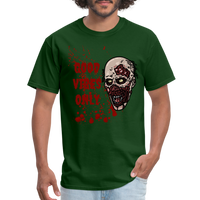 Toxic Vibes Only Zombie Unisex T-Shirt - forest green