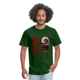 Toxic Vibes Only Zombie Unisex T-Shirt - forest green