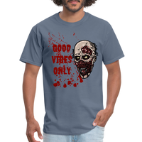 Toxic Vibes Only Zombie Unisex T-Shirt - denim