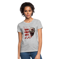 Toxic Vibes Only Zombie Women's T-Shirt - heather gray