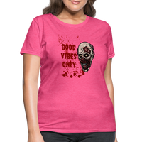Toxic Vibes Only Zombie Women's T-Shirt - heather pink