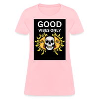 Toxic Vibes Only Death Women's T-Shirt - pink