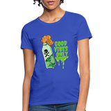 Toxic Vibes Only Poison Women's T-Shirt - royal blue