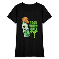 Toxic Vibes Only Poison Women's T-Shirt - black