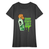 Toxic Vibes Only Poison Women's T-Shirt - heather black